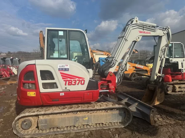 2021 Takeuchi TB370 Compact Excavator Luby Equipment Fenton MO