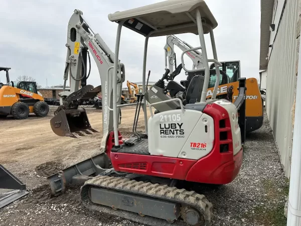 Takeuchi TB216 Compact Excavator Rental