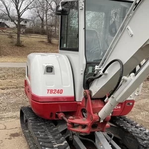 2020 Takeuchi TB240CR Compact Excavator For Sale