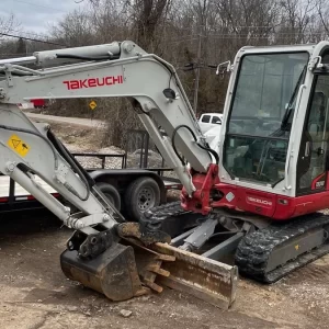 2020 Takeuchi TB240CR Compact Excavator For Sale