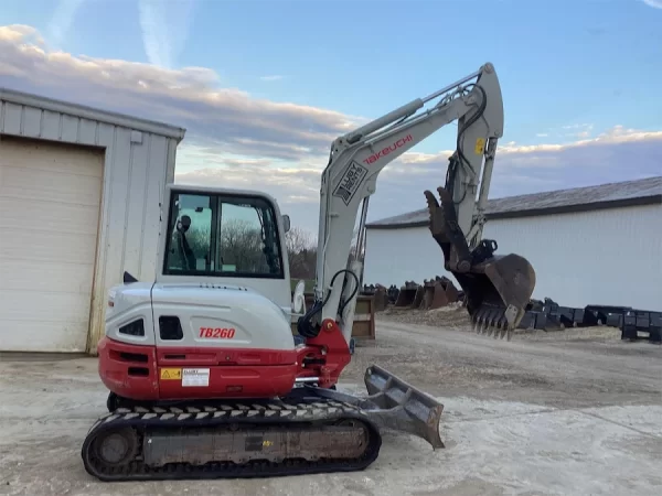 2021 Takeuchi TB260 Compact Excavator - 126105159